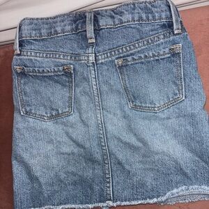 Denim Mini Skirt
